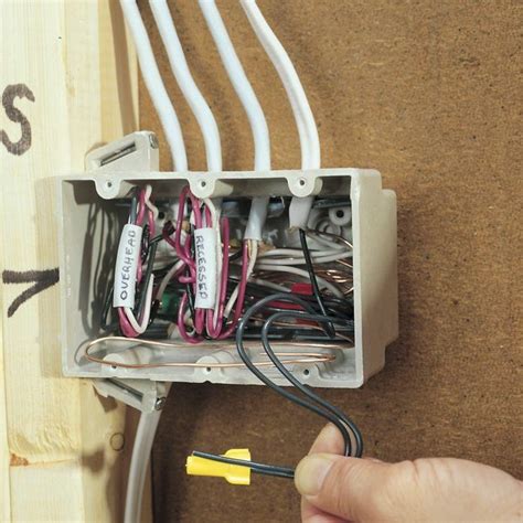 blue electrical roughin box|how to rough in electrical box.